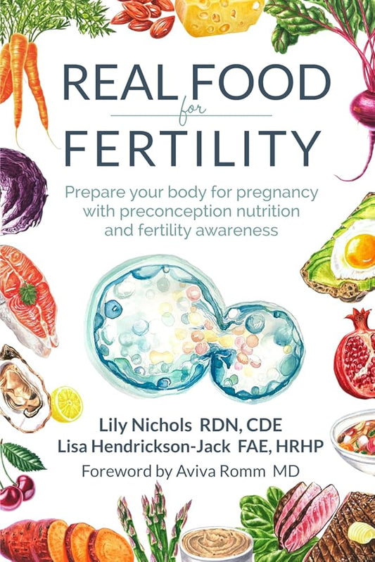Real Food for Fertility: Prepare your body for pregnancy with preconception nutrition and fertility awareness cover image